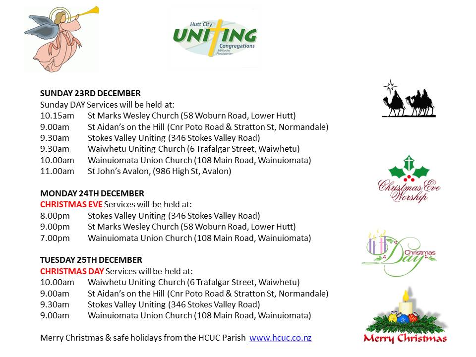 Christmas Services 2018